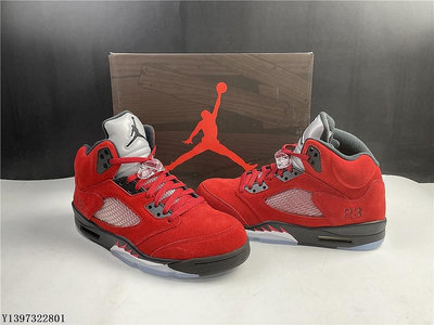 Air Jordan 5 AJ5 黑紅 公牛 麂皮 透氣 氣墊時尚 低幫 籃球鞋 DD【ADIDAS x NIKE】