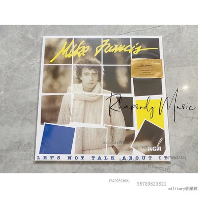 military收藏館~現貨 Mike Francis Let's Not Talk About It 藍膠 LP 1000張限量
