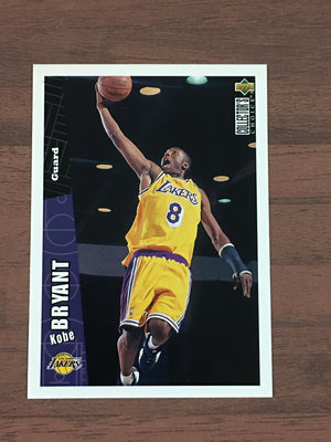 【畢拉卡鋪】Kobe Bryant 1996-97 UD Collector's Choice RC 新人卡一張