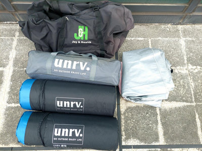 Unrv 帳篷（含自動充氣墊*2)
