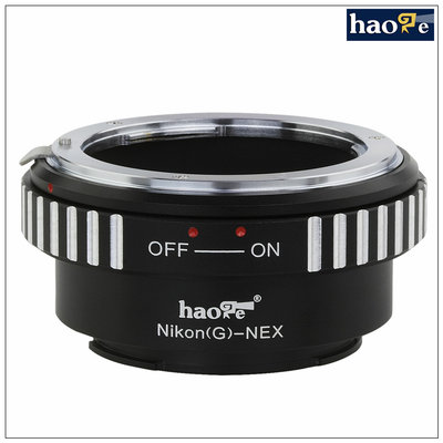 特價!尼康AI(G)/AF鏡頭轉接環 可調光圈適用于索尼e卡口微單相機A6500