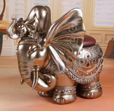 ~誠萍~泰國風 泰式 大象裝飾椅(兩色) 大象造型 穿鞋椅 矮椅 矮凳 居家擺飾~~直購價$4990