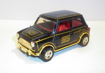 Tomica Dandy 1/43 Morris Mini Cooper S Goodyear 日本製 絕版