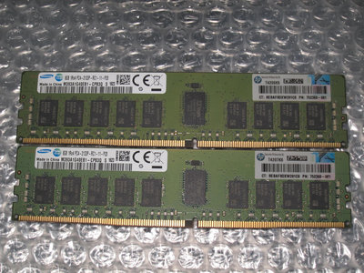 售:三星DDR4 2133P 8GB 伺服主機記憶體 雙面顆粒(內詳)標2支