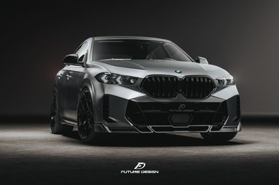 【政銓企業有限公司】BMW G06 X6 小改款 LCI 專用 FD 品牌 高品質 CARBON 碳纖維 卡夢 前下巴