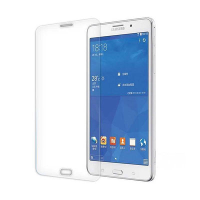 SAMSUNG 鋼化玻璃屏幕保護膜適用於三星 Galaxy Tab 4 7.0 SM-T230 T231 T235 T2【滿299出貨~】