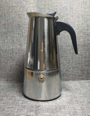 咖啡壺 現貨不銹鋼2#/4#/6#/9#l摩卡壺/咖啡壺/可放電磁爐