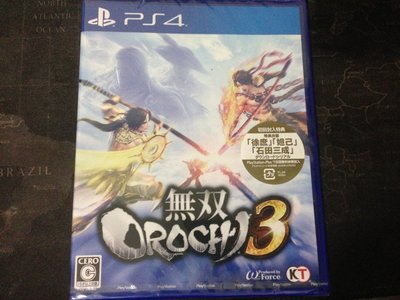 天空艾克斯 全新  600免運 日版 全新 PS4 無雙 OROCHI 3《無雙 蛇魔3》