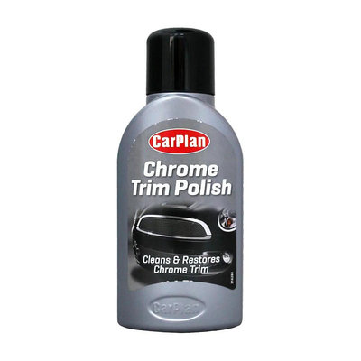 【易油網】CarPlan Chrome Trim Polish 鍍鉻鋁圈＆飾條亮光劑