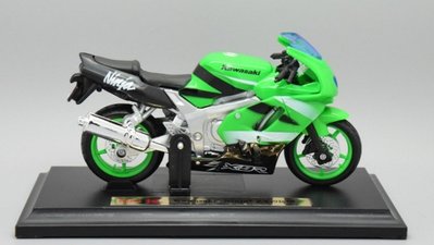 【Maisto精品車模】Kawasaki Ninja ZX-9R 綠色 川崎摩托車 重型機車模型 尺寸1/18