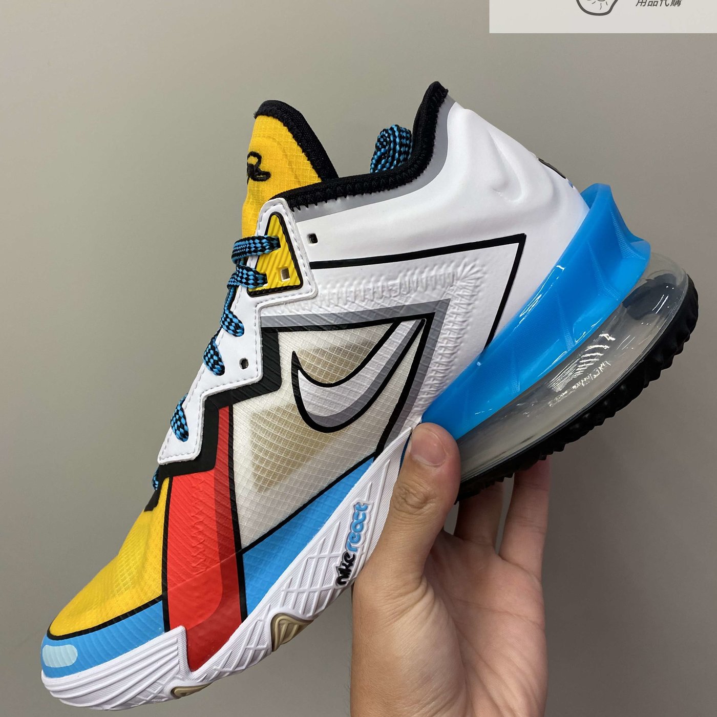 AND.】NIKE LEBRON 18 XVIII LOW 卡通塗鴉二次元籃球鞋男款CV7564-104