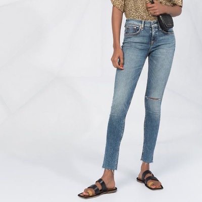 Rag & Bone denim skinny distressed jeans 女緊身單寧褲 限時折扣代購中