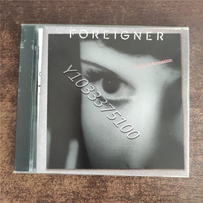 日版 流行搖滾 Foreigner Inside Information 無碼 唱片 CD 歌曲【奇摩甄選】360