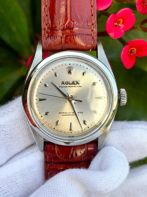勞力士 ROLEX 型號6284 古董錶  錶徑34mm 1953年