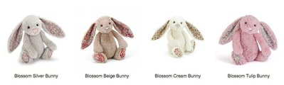 [英國Jellycat 團購] Jellycat 安撫玩偶Blossom系列 18cm，小碎花 兔兔 bunny 邦尼兔