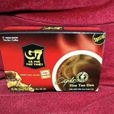 越南 G7 黑咖啡 coffee 無糖無奶