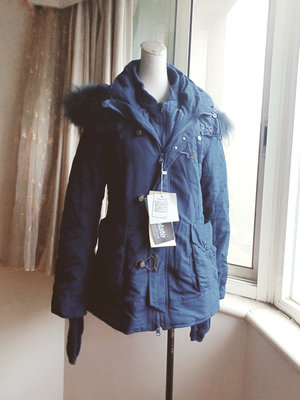 日本 SLY  N3B 綻藍 經典保暖軍裝外套