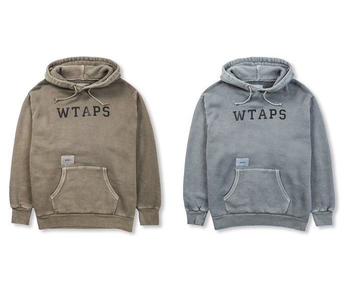 19aw WTAPS COLLEGE DESIGN HOODED M