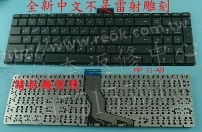 惠普 HP Pavilion TPN-Q173 15-BC024TX 繁體中文鍵盤 15-AB