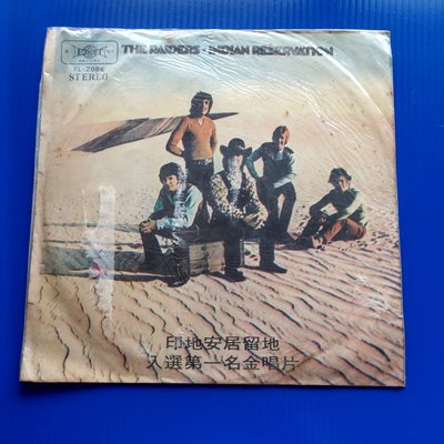 【大三元】黑膠唱片FL2086~THE RAIDERS/INDIAN RESERVATION~西洋~第一60年8月出版