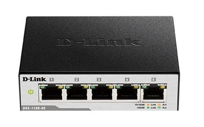 ◤全新品 庫存出清◢ D-Link DGS-1100-05 V1 Layer 2 Gigabit 簡易網管型交換器