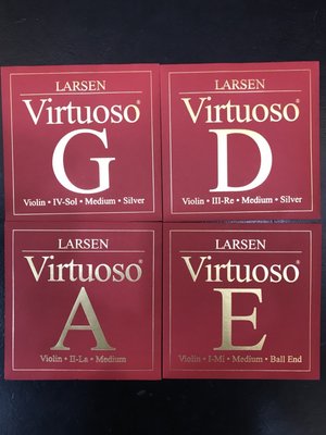 三一樂器 Larsen Virtuoso V5525 紅 小提琴弦