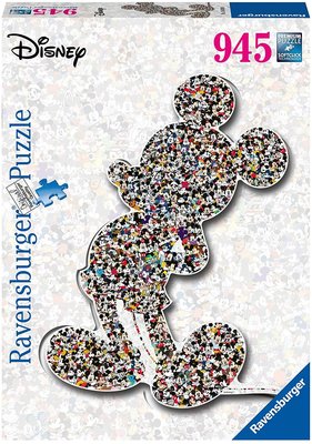 預購全新正品 德國 Ravensburger 拼圖 迪士尼 米奇拼圖 米老鼠拼圖 異形拼片 945片
