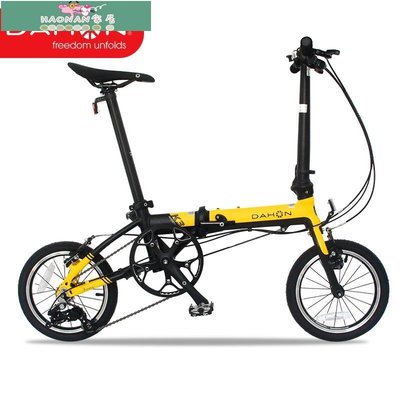 【熱賣精選】dahon大行折疊自行車通勤款K3迷你14寸超輕小輪都市男女式單車K3