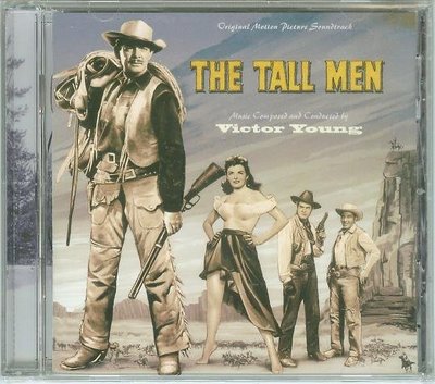 "不屈不撓的男人The Tall Men"- Victor Young(10),全新美版,Limited