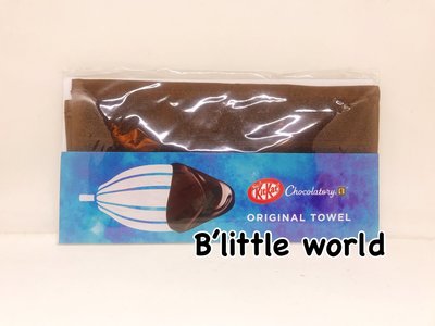 *B' Little World *[現貨]日本限定小雜貨/kitkat可可豆小方巾/東京連線