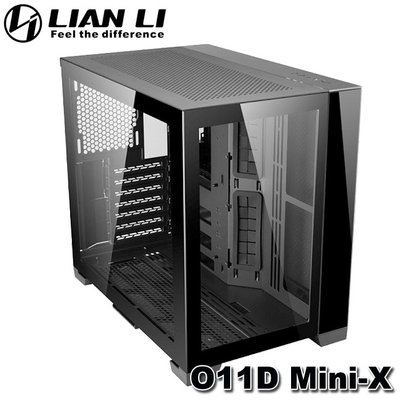 【MR3C】含稅 聯力 O11D O11 Dynamic MINI 強化玻璃雙透側 電腦機殼 Mini-X 黑色