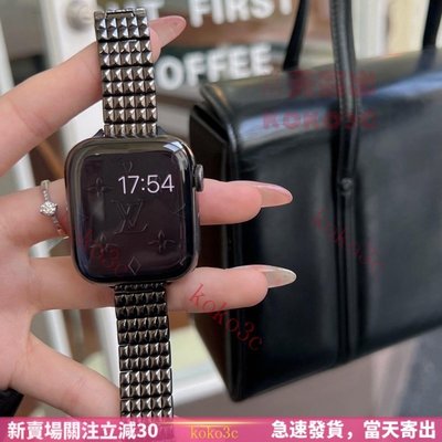 【熱賣下殺】錶帶 替換錶帶 屬不鏽鋼錶帶 Apple Watch 7 6 5 SE 44mm 40mm 4m