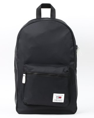 【Shopa】預購 Tommy Jeans TJM Urban Tech Backpack 國旗 logo 後背包 黑