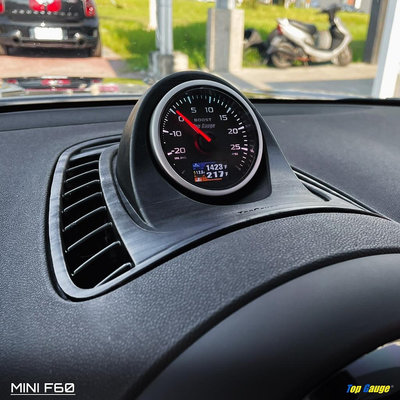 【精宇科技】MINI COOPER F60 類計時器錶座 渦輪 排氣溫 水溫 電壓 三環錶 車用 OBD2 汽車改裝