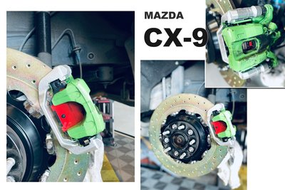 小傑車燈-全新 馬自達 MAZDA CX9 CX-9 18- BREMBO 紅皮 後 來令片 煞車皮