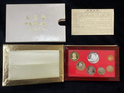【台北城0416B】民國93年 甲申猴年生肖紀念套幣 如圖