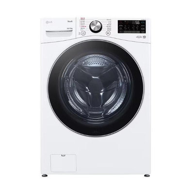本月特價1台【LG】18Kg 蒸氣滾筒洗衣機(蒸洗脫烘)《WD-S18VDW》(冰瓷白)馬達保固10年