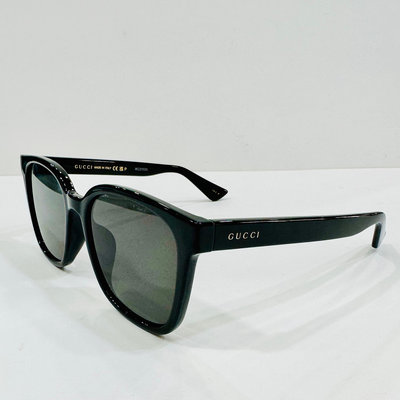 《名家眼鏡》GUCCI黑色方框偏光太陽眼鏡 GG1346SK 002【台南成大店 】
