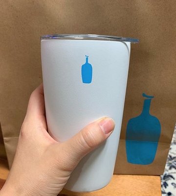 [ AD lib 代購 ] BLUE BOTTLE 藍瓶咖啡 18/8不銹鋼 真空雙層保溫保冷杯 保溫杯 現貨