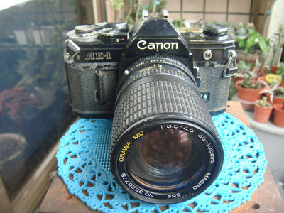 二手品＼早期相機 Canon    AE-1         1:3.5-4.5  35-105 mm     JAPAN      零件機