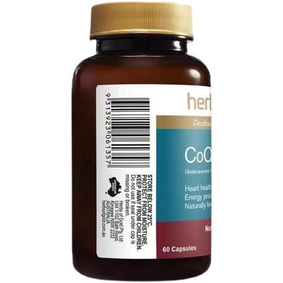 澳洲 herbsofgold 輔酶Q10新版150mg120粒