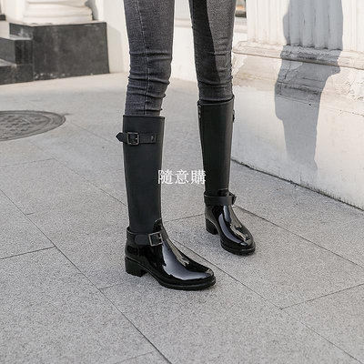 熱賣 D2時尚日韓高筒增高女式防水防滑雨靴拉鏈女士雨鞋廠家配飾水鞋 促銷