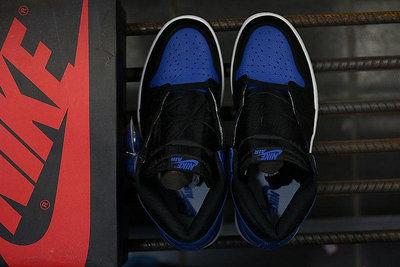 Air Jordan 1 OG Retro Royal AJ1黑白藍 籃球鞋 555088-007【ADIDAS x NIKE】