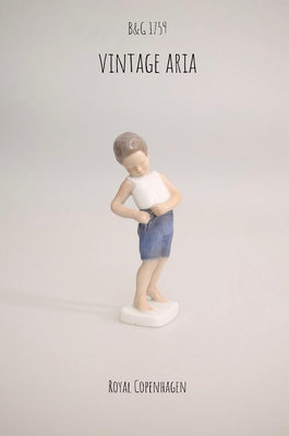 國內現貨｜丹麥皇家哥本哈根B&amp;G瓷偶《口袋男孩》，編號175