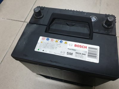 (二手中古電池) BOSCH 80D23L-SMF 免保養汽車電池 數值漂亮，品項優