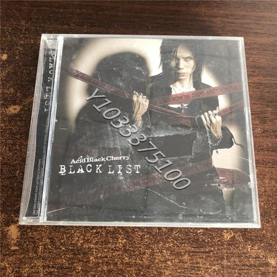 日版拆封 Acid Black Cherry Black List 2CD 唱片 CD 歌曲【奇摩甄選】758557