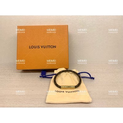 LOUIS VUITTON Confidential Bracelet 手環 手圈 單圈 M6334F LV