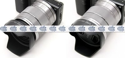 12A7 Sony NEX-3 NEX-5 NEX-5N NEX-C3 18-55 F3.5-5.6 鏡頭專用 遮光罩