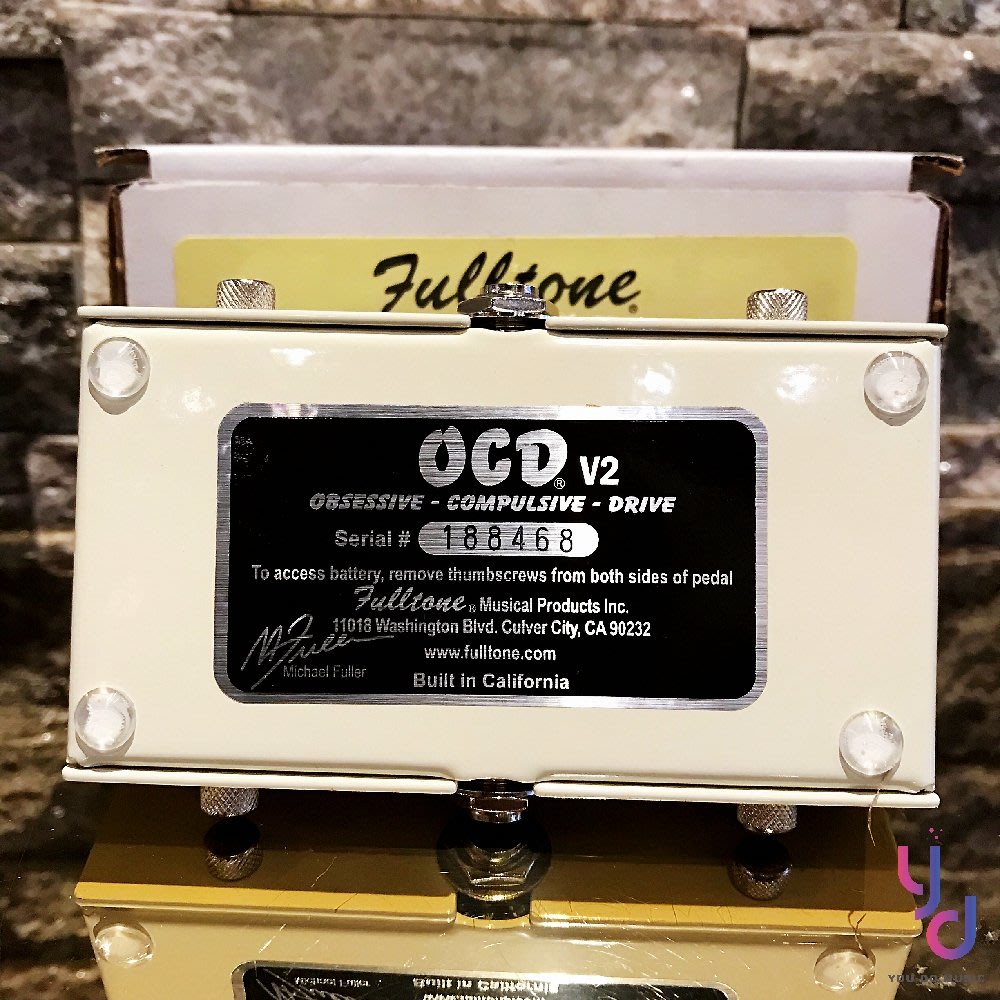 現貨免運 送變壓器 公司貨 新款 Fulltone OCD V2 破音 overdrive distortion 效果器