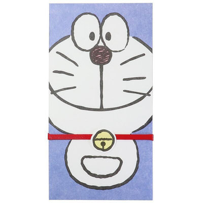 日本正版小學館Doraemon哆啦a夢小叮噹 Sanrio造型紅包袋2入裝 新年紅包 附貼紙 ぽち袋 日本製